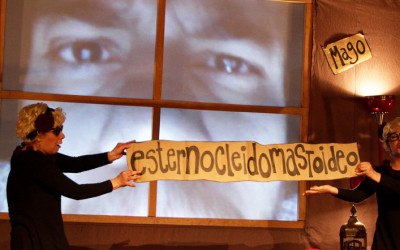 Palabras al vuelo, obra de Haydee Boeto, se presenta en el Teatro Helenico, abril 2015