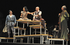 Compania Nacional de Teatro presenta Enrique IV, primera parte, en el Teatro de las Artes del Cenart, septiembre 2015