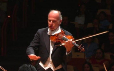 Massimo Quarta, director artistico de la Orquesta Filarmonica de la UNAM. Sala Nezahualcoyotl, mayo 2019