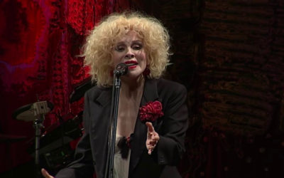 Nacha Guevara se presenta en el Teatro de la Ciudad Esperanza Iris, septiembre 2019