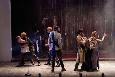 Titus de William Shakespeare, adaptacion y direccion de Angelica Rogel, se presenta en el Centro Cultural Helenico, septiembre 2019. Foto Einar Gonzalez